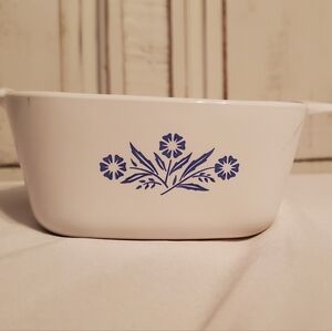 Corningware P-43-b 22 oz Blue Cornflower Made in USA